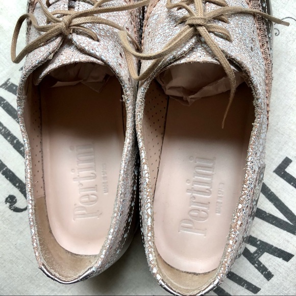 Pertini Classic Oxford shoes , Rose Gold , Size 40 (9) - Picture 8 of 13
